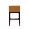 Manhattan Comfort Kingsley Barstool in Camel and Dark Walnut, PK3 3-BS012-CL - alternate 6